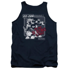 Robocop Ed 209 Men's 18/1 Cotton Tank Top