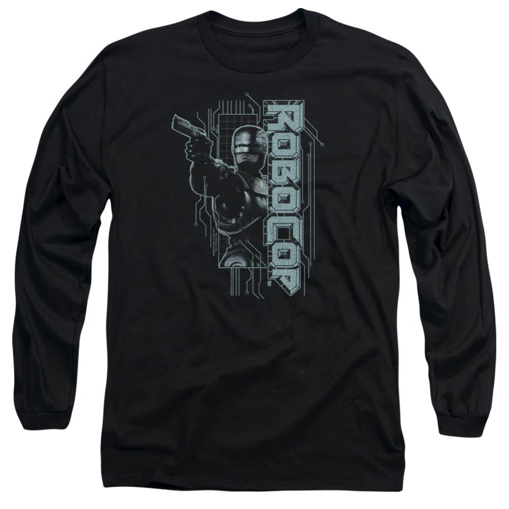 Robocop Murphy Split Men's 18/1 Cotton Long-Sleeve T-Shirt
