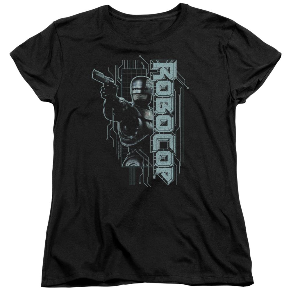 Robocop Murphy Split Women's 18/1 Cotton Short-Sleeve T-Shirt