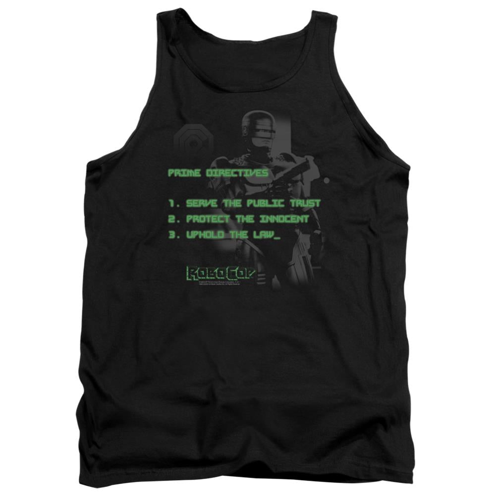 Robocop Prime Directives Men's 18/1 Cotton Tank Top