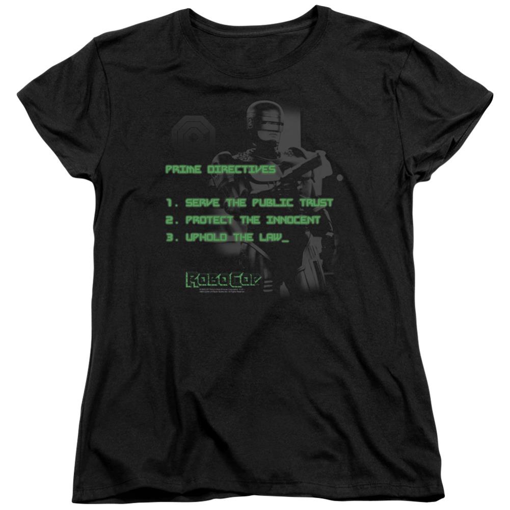 Robocop Prime Directives Women's 18/1 Cotton Short-Sleeve T-Shirt