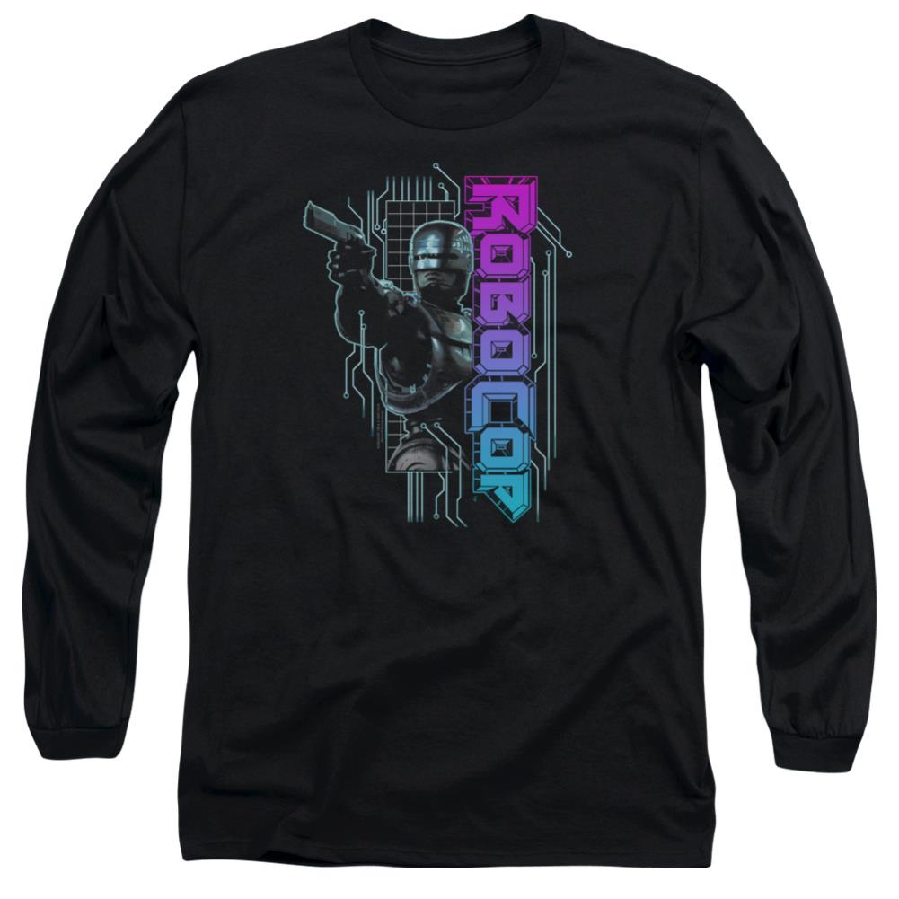 Robocop Robo Neon Men's 18/1 Cotton Long-Sleeve T-Shirt