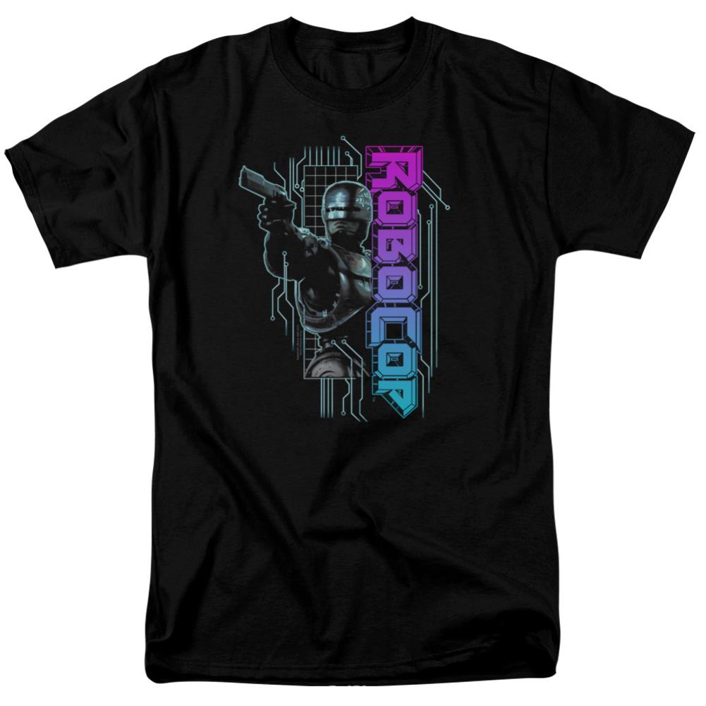 Robocop Robo Neon Men's 18/1 Cotton Short-Sleeve T-Shirt