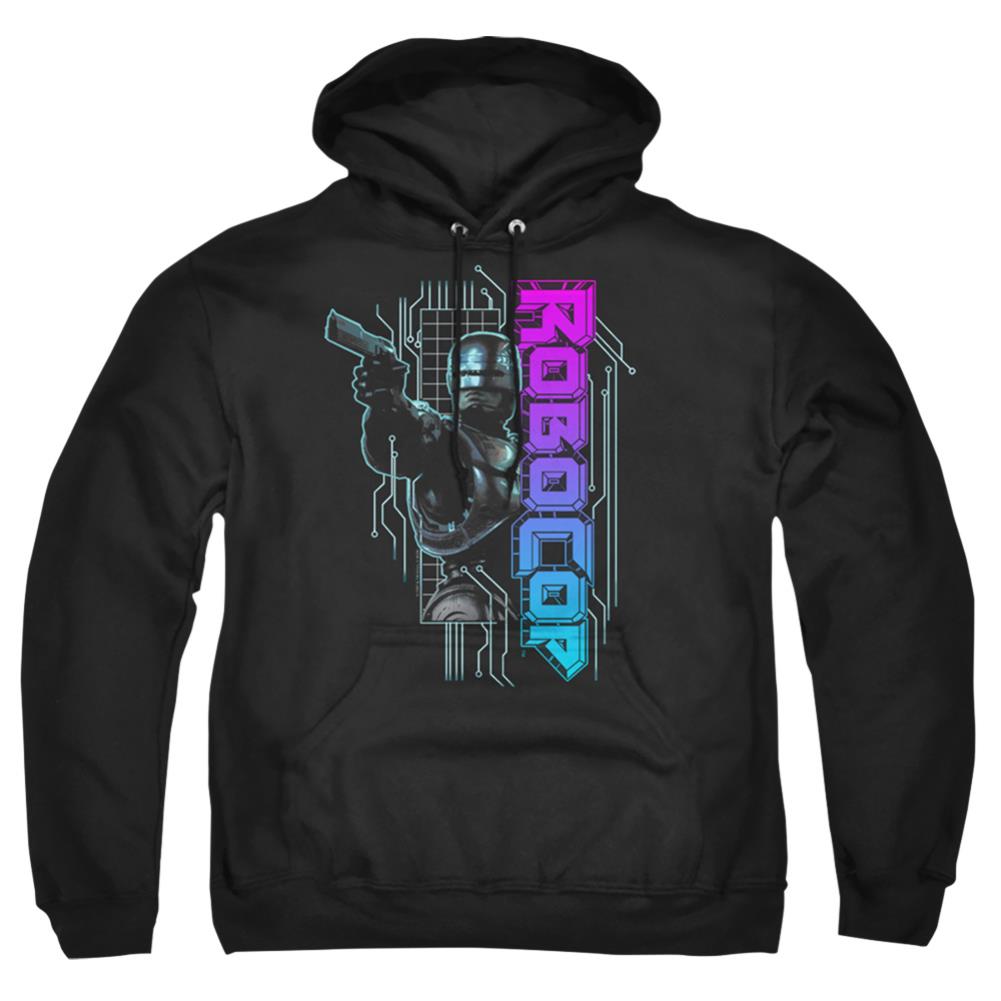 Robocop Robo Neon Men's Pull-Over 75 25 Poly Hoodie