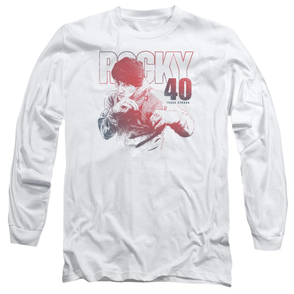 Rocky 40 Years Strong Men's 18/1 Cotton Long-Sleeve T-Shirt