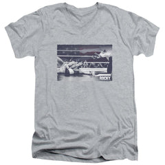 Rocky American Will Men's 30/1 Cotton Slim V-Neck T-Shirt
