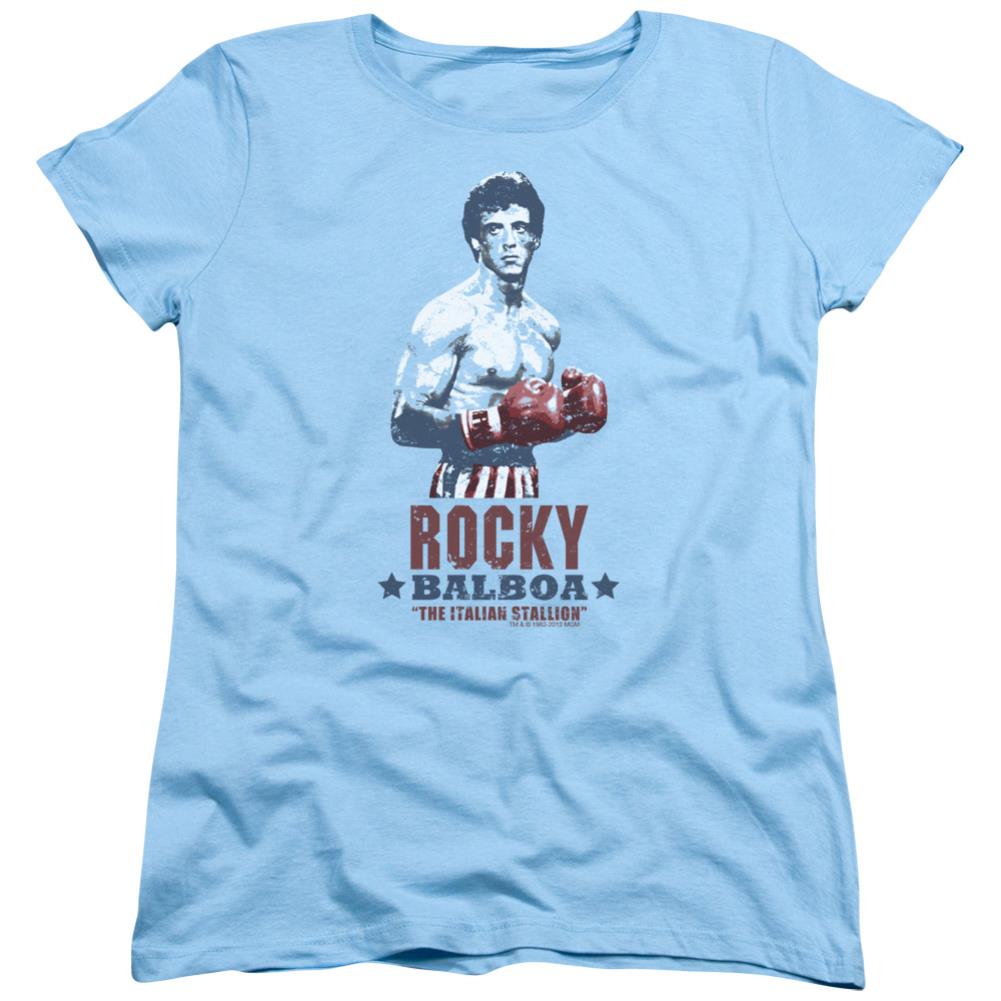 Rocky Balboa Women's 18/1 Cotton Short-Sleeve T-Shirt