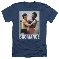 Rocky Bromance Men's 30/1 Heather 60 40 Poly Short-Sleeve T-Shirt