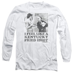 Rocky Fried Idiot Men's 18/1 Cotton Long-Sleeve T-Shirt