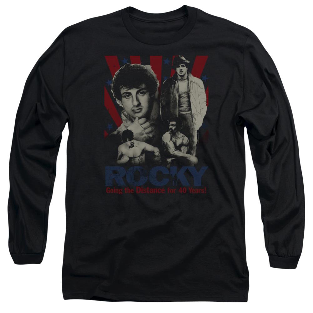 Rocky Going The Distance Men's 18/1 Cotton Long-Sleeve T-Shirt