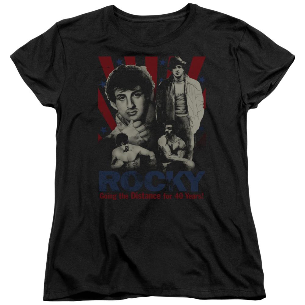 Rocky Going The Distance Women's 18/1 Cotton Short-Sleeve T-Shirt