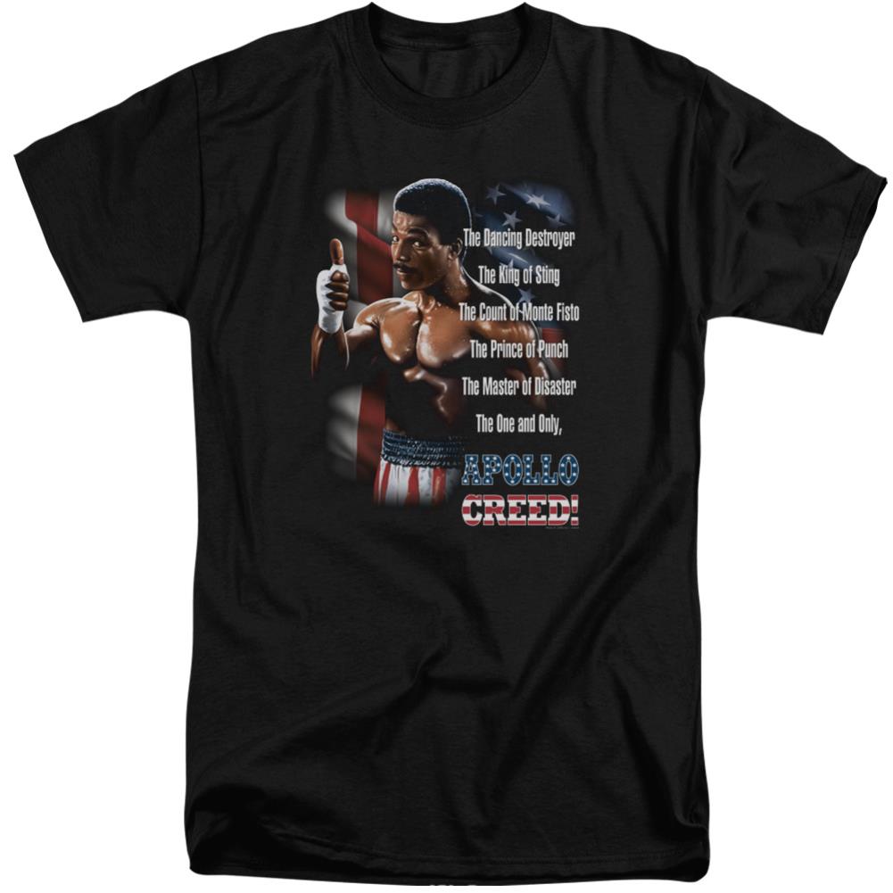 Rocky II The One And Only Men's 18/1 Tall Cotton Short-Sleeve T-Shirt
