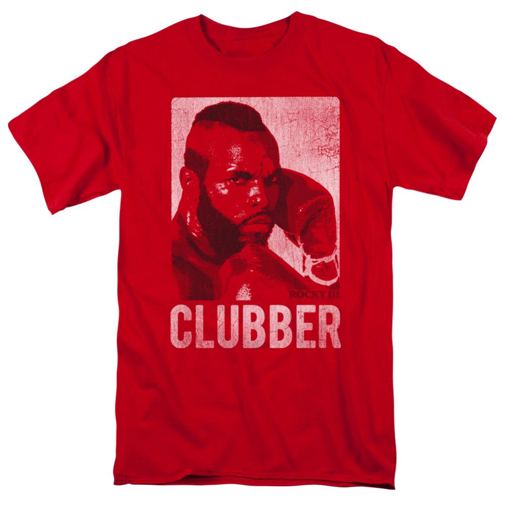 Rocky III Clubber Lang Men's 18/1 Cotton Short-Sleeve T-Shirt