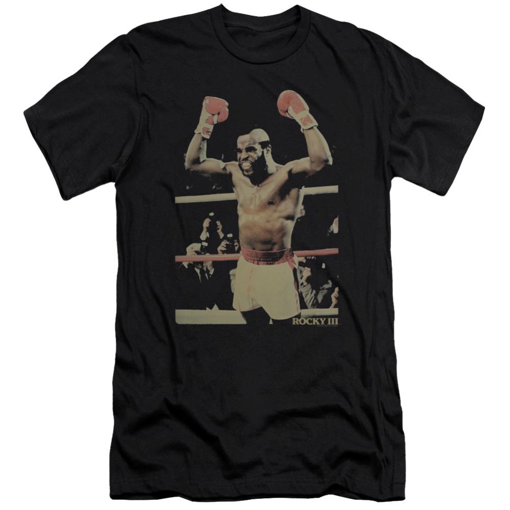 Rocky III Clubber Men's Ultra-Soft 30/1 Cotton Slim Short-Sleeve T-Shirt