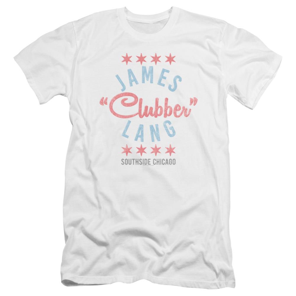 Rocky III Clubber Men's Ultra-Soft 30/1 Cotton Slim Short-Sleeve T-Shirt