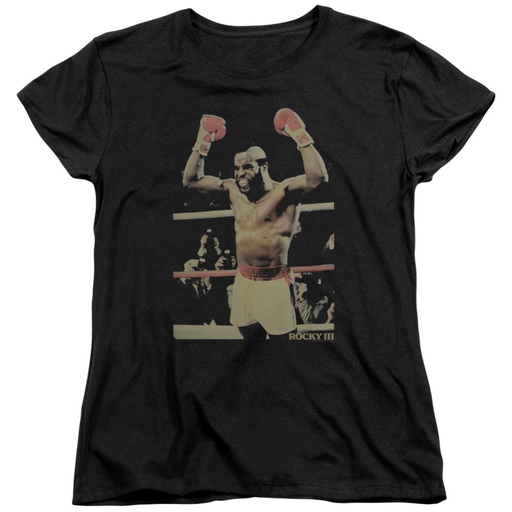 Rocky III Clubber Women's 18/1 Cotton Short-Sleeve T-Shirt