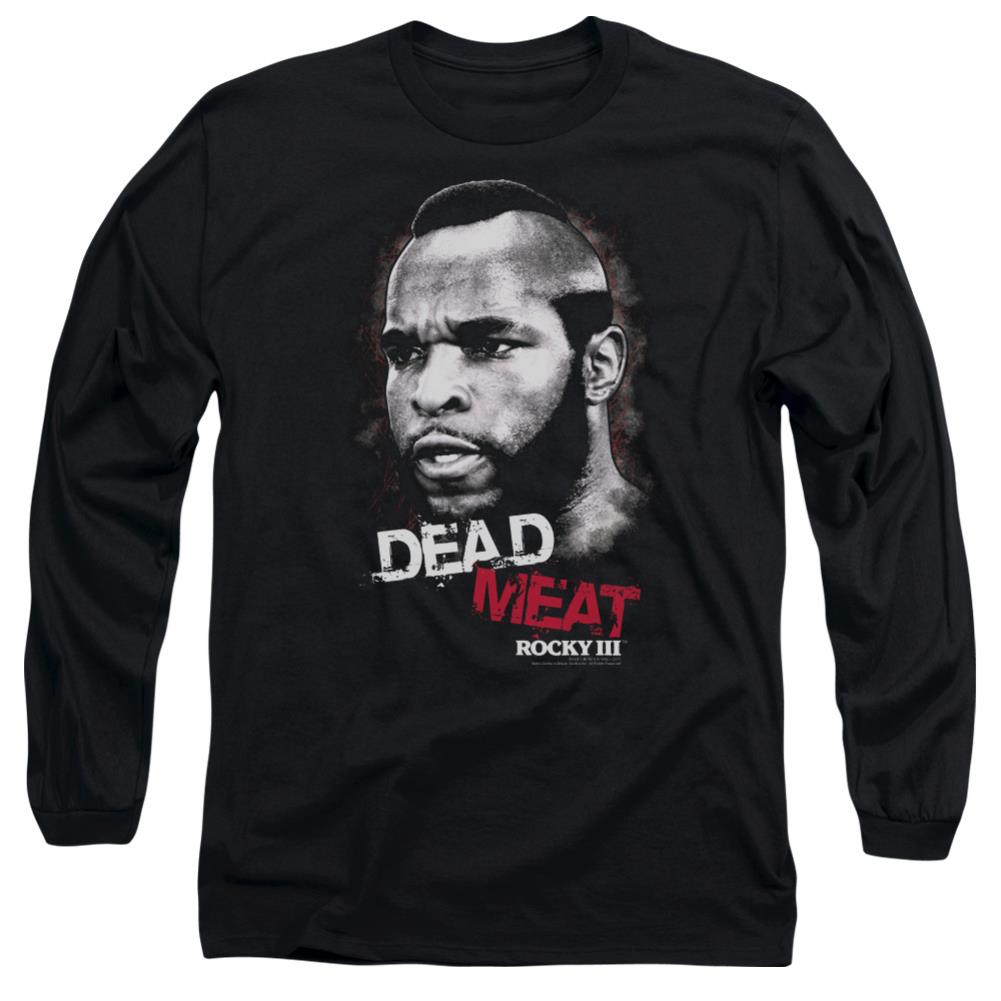 Rocky III Dead Meat Men's 18/1 Cotton Long-Sleeve T-Shirt