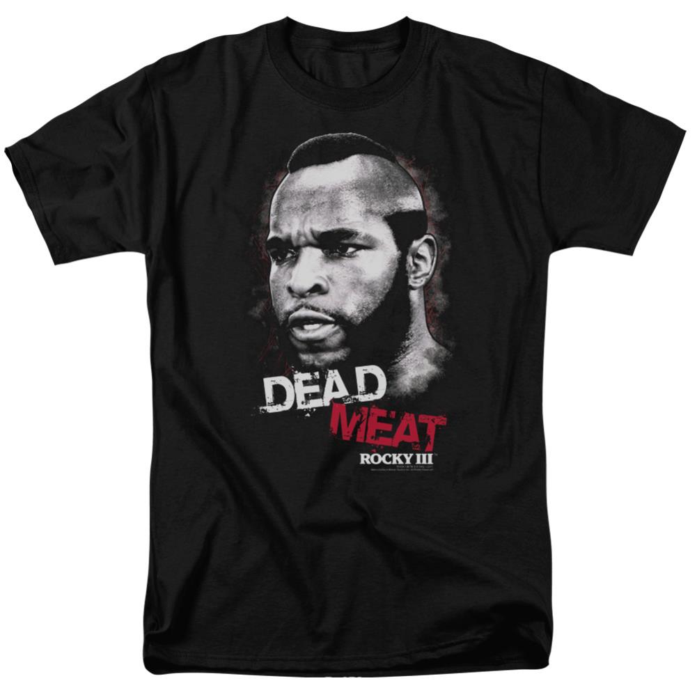 Rocky III Dead Meat Men's 18/1 Cotton Short-Sleeve T-Shirt
