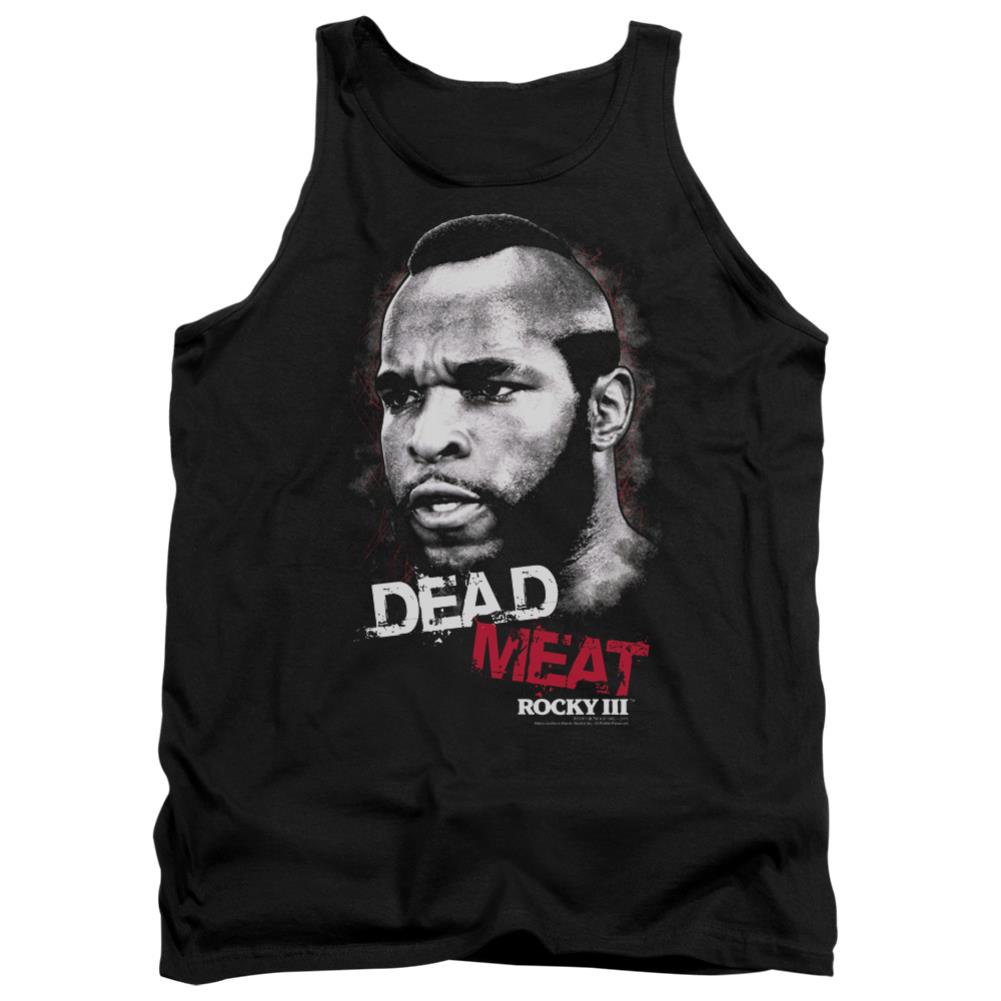 Rocky III Dead Meat Men's 18/1 Cotton Tank Top
