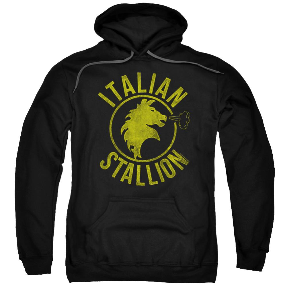 Rocky Italian Stallion Horse Men's Pull-Over 75 25 Poly Hoodie