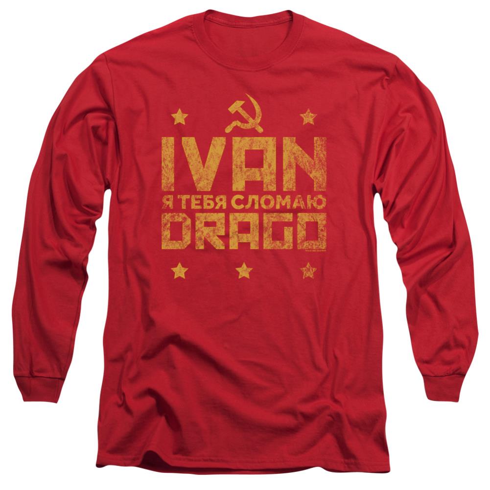 Rocky IV Drago Break Men's 18/1 Cotton Long-Sleeve T-Shirt