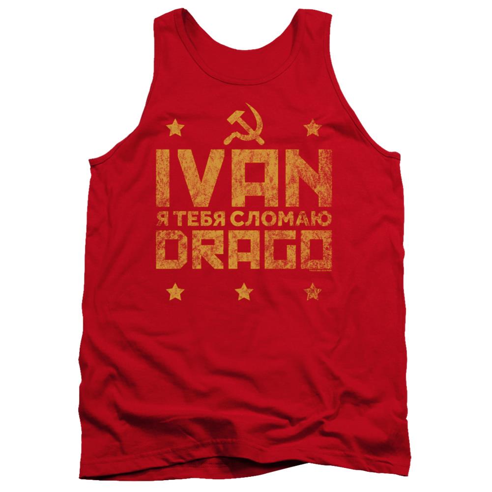 Rocky IV Drago Break Men's 18/1 Cotton Tank Top