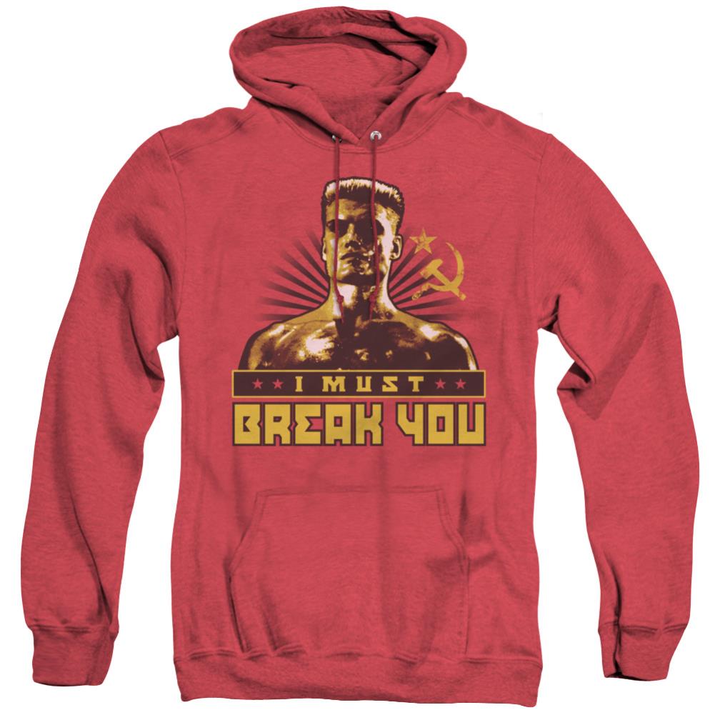 Rocky IV I Must Break You Men's Pull-Over Hoodie