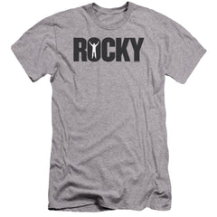 Rocky Logo Men's Ultra-Soft 30/1 Cotton Slim Short-Sleeve T-Shirt