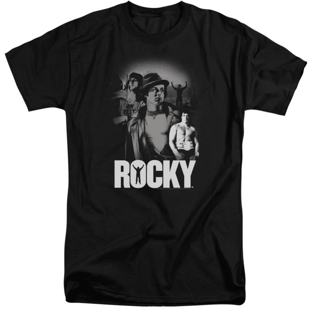 Rocky Making Of A Champ Men's 18/1 Tall Cotton Short-Sleeve T-Shirt
