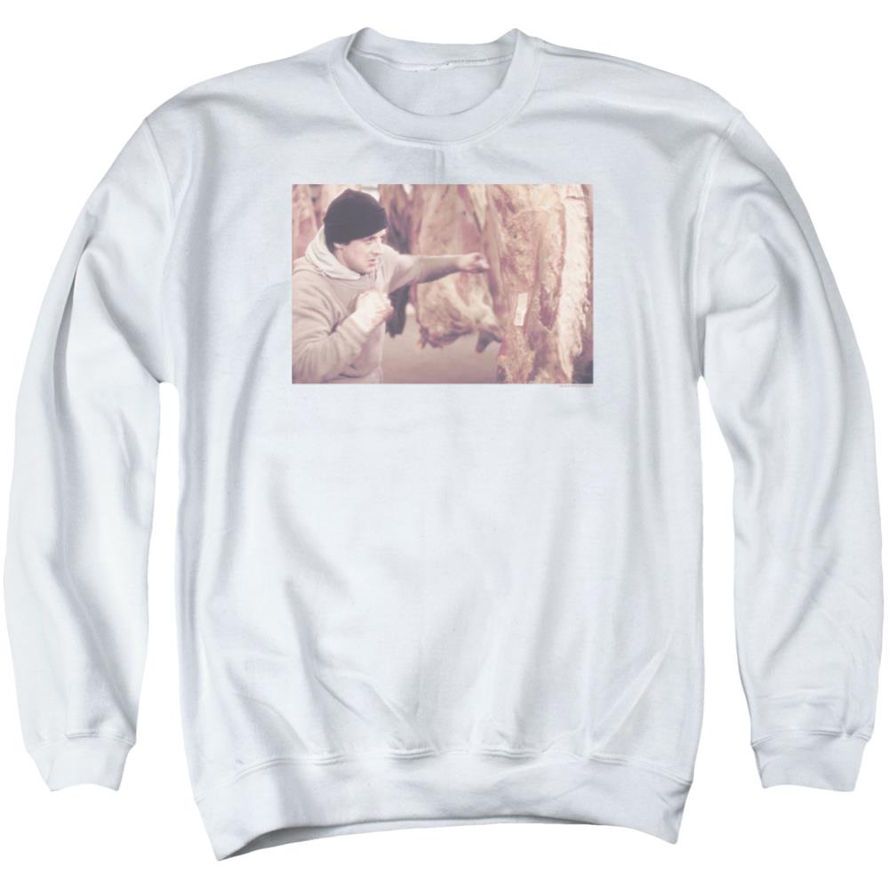 Rocky Meat Locker Men's Crewneck 50 50 Poly Long-Sleeve T-Shirt