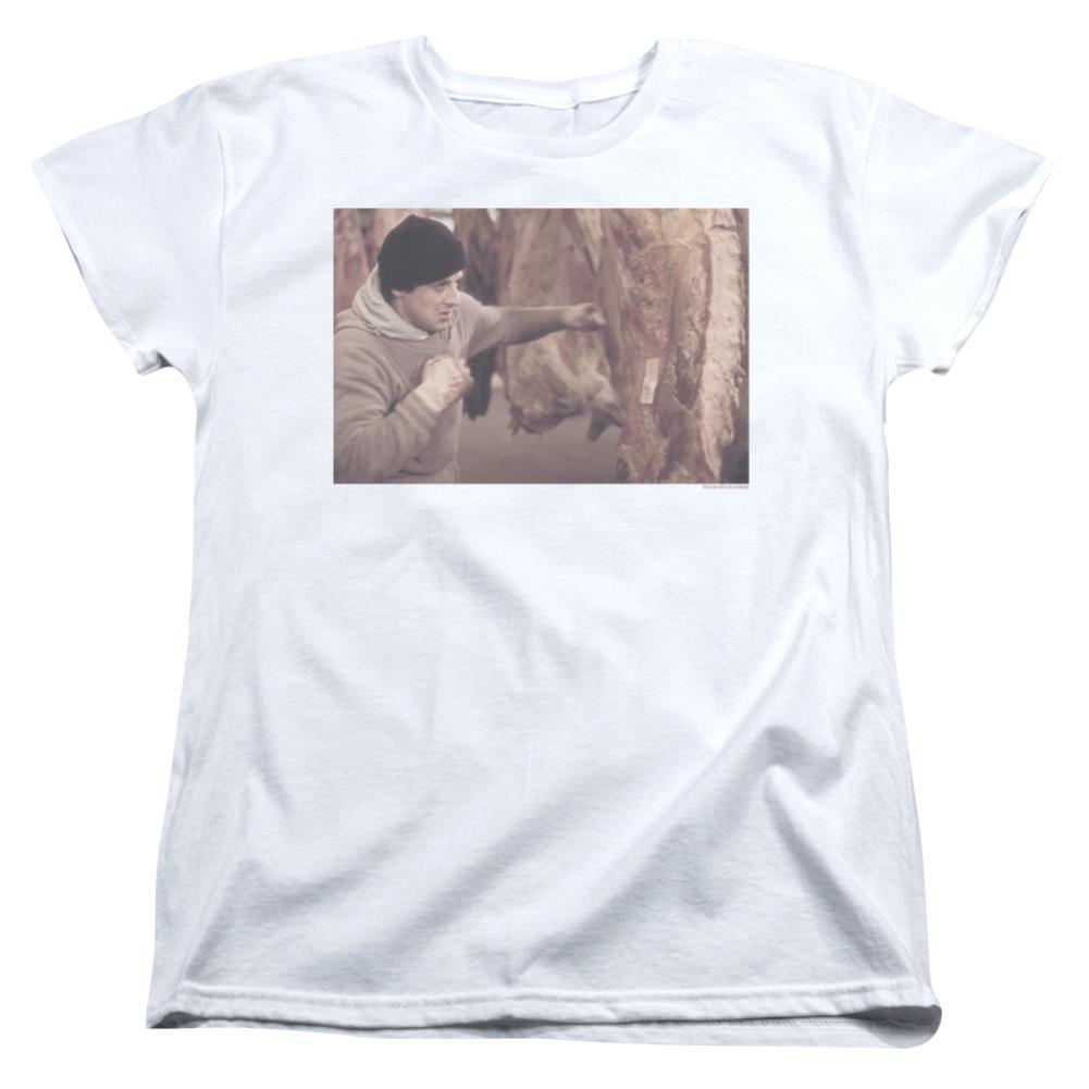 Rocky Meat Locker Women's 18/1 Cotton Short-Sleeve T-Shirt