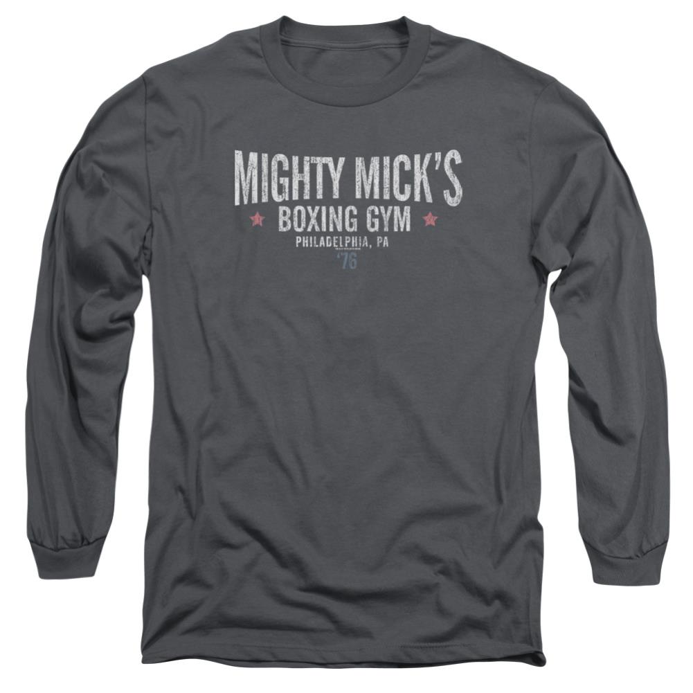 Rocky Mighty Mick's Boxing Gym Men's 18/1 Cotton Long-Sleeve T-Shirt