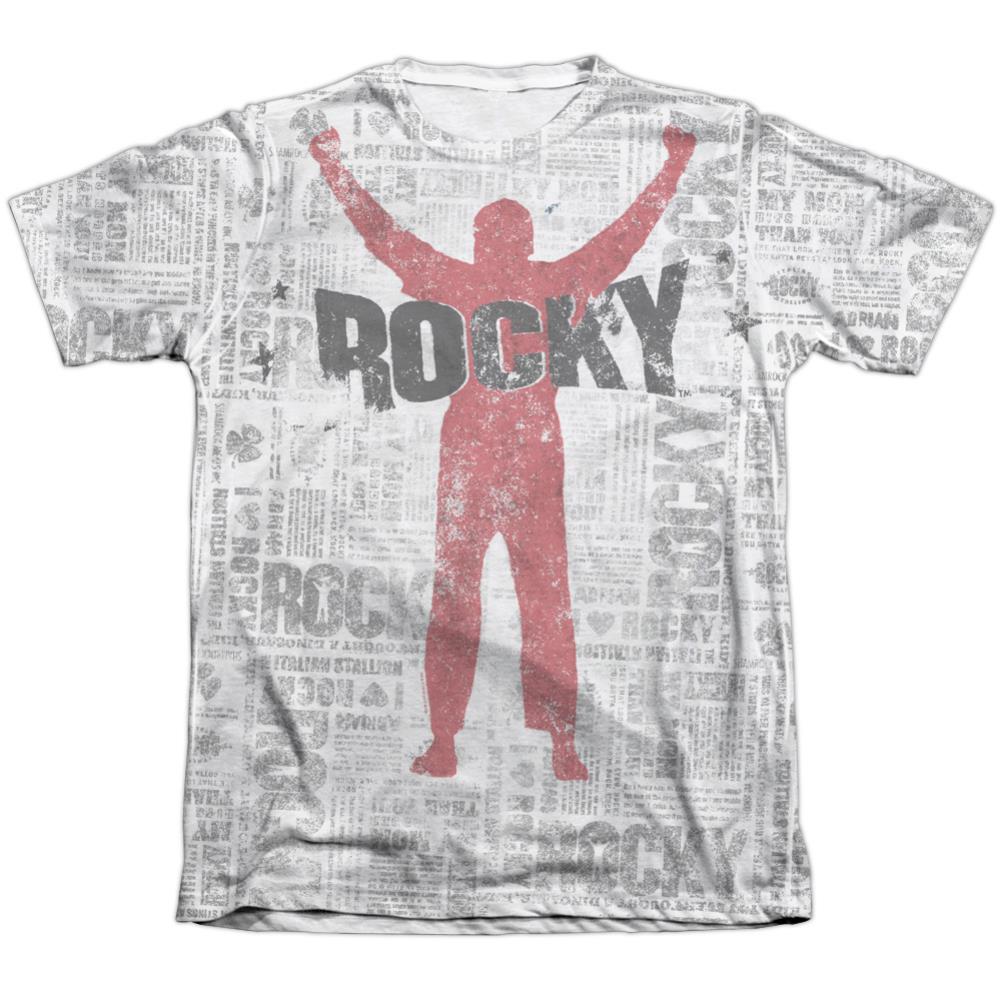 Rocky News Press Men's Regular Fit Poly Cotton Short-Sleeve T-Shirt