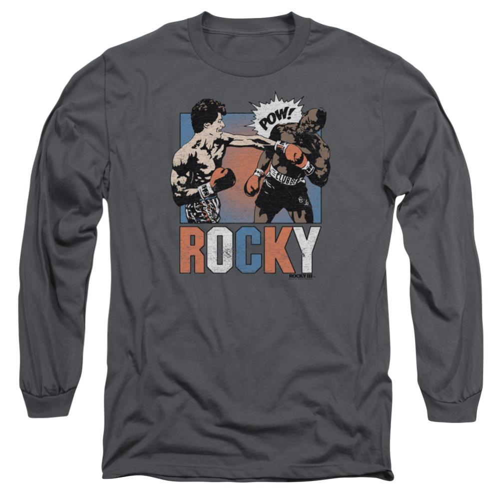 Rocky Rocky Pow Men's 18/1 Cotton Long-Sleeve T-Shirt