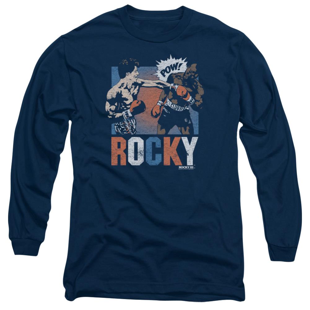 Rocky Rocky Pow Men's 18/1 Cotton Long-Sleeve T-Shirt