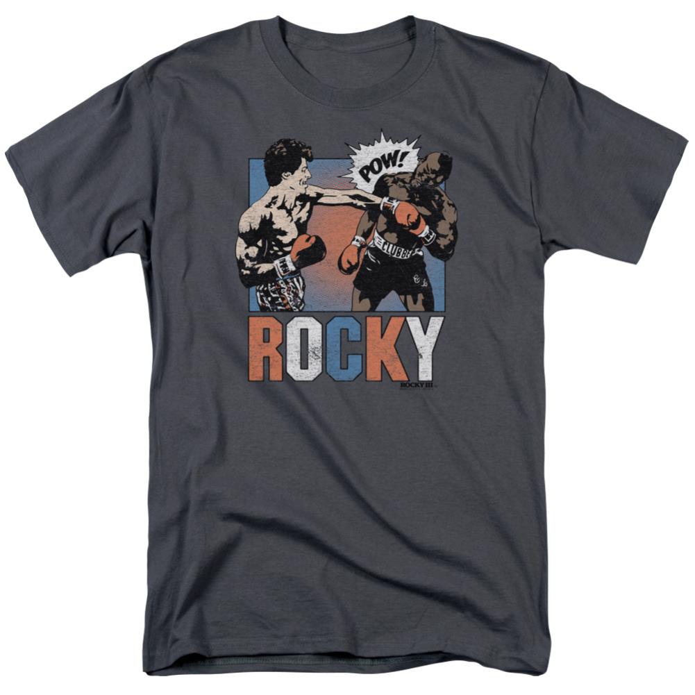 Rocky Rocky Pow Men's 18/1 Cotton Short-Sleeve T-Shirt