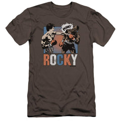 Rocky Rocky Pow Men's Ultra-Soft 30/1 Cotton Slim Short-Sleeve T-Shirt