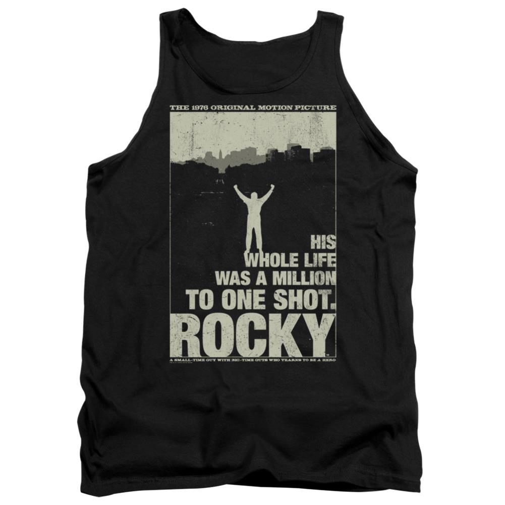 Rocky Silhouette Men's 18/1 Cotton Tank Top