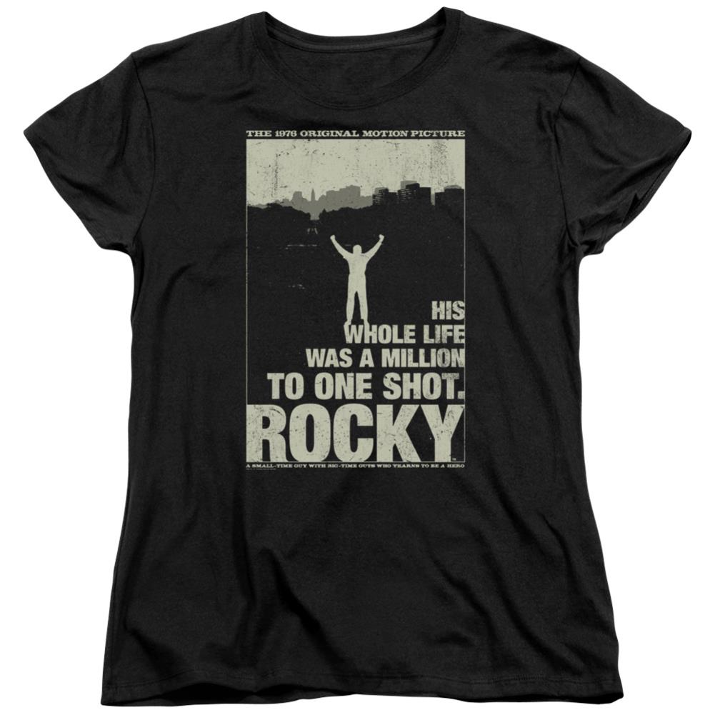 Rocky Silhouette Women's 18/1 Cotton Short-Sleeve T-Shirt