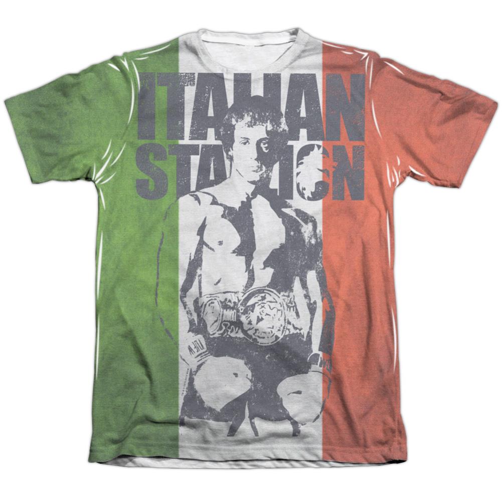 Rocky Stallion Men's Regular Fit Poly Cotton Short-Sleeve T-Shirt