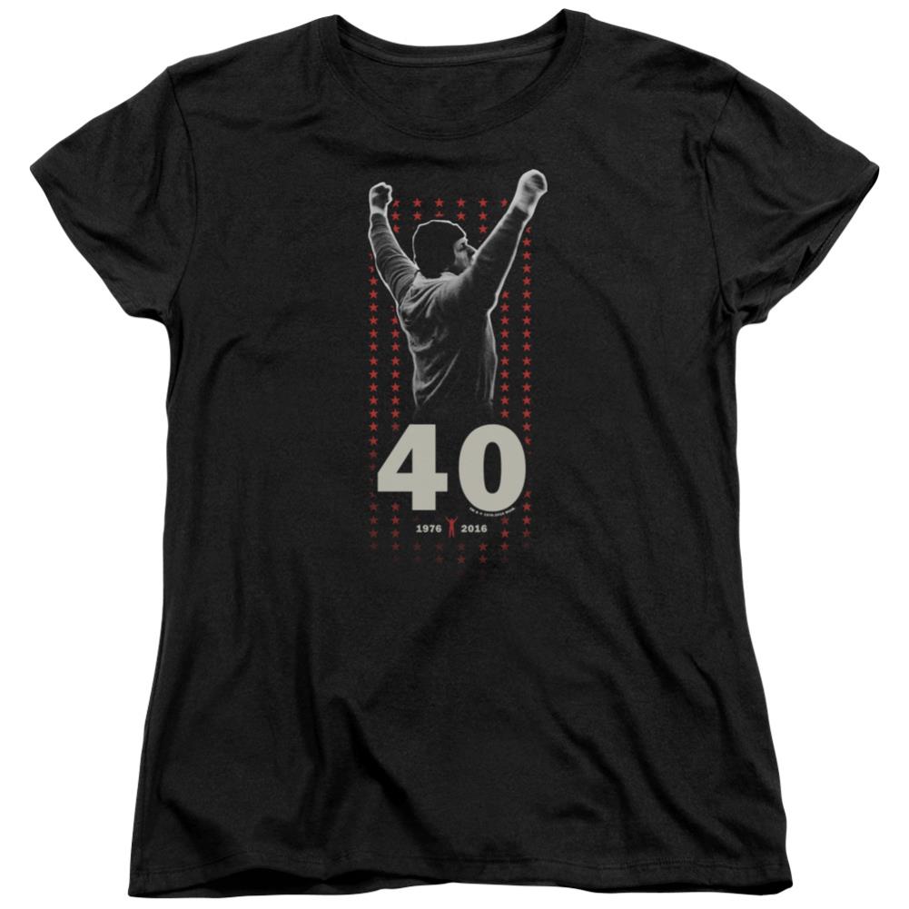 Rocky Stars Women's 18/1 Cotton Short-Sleeve T-Shirt