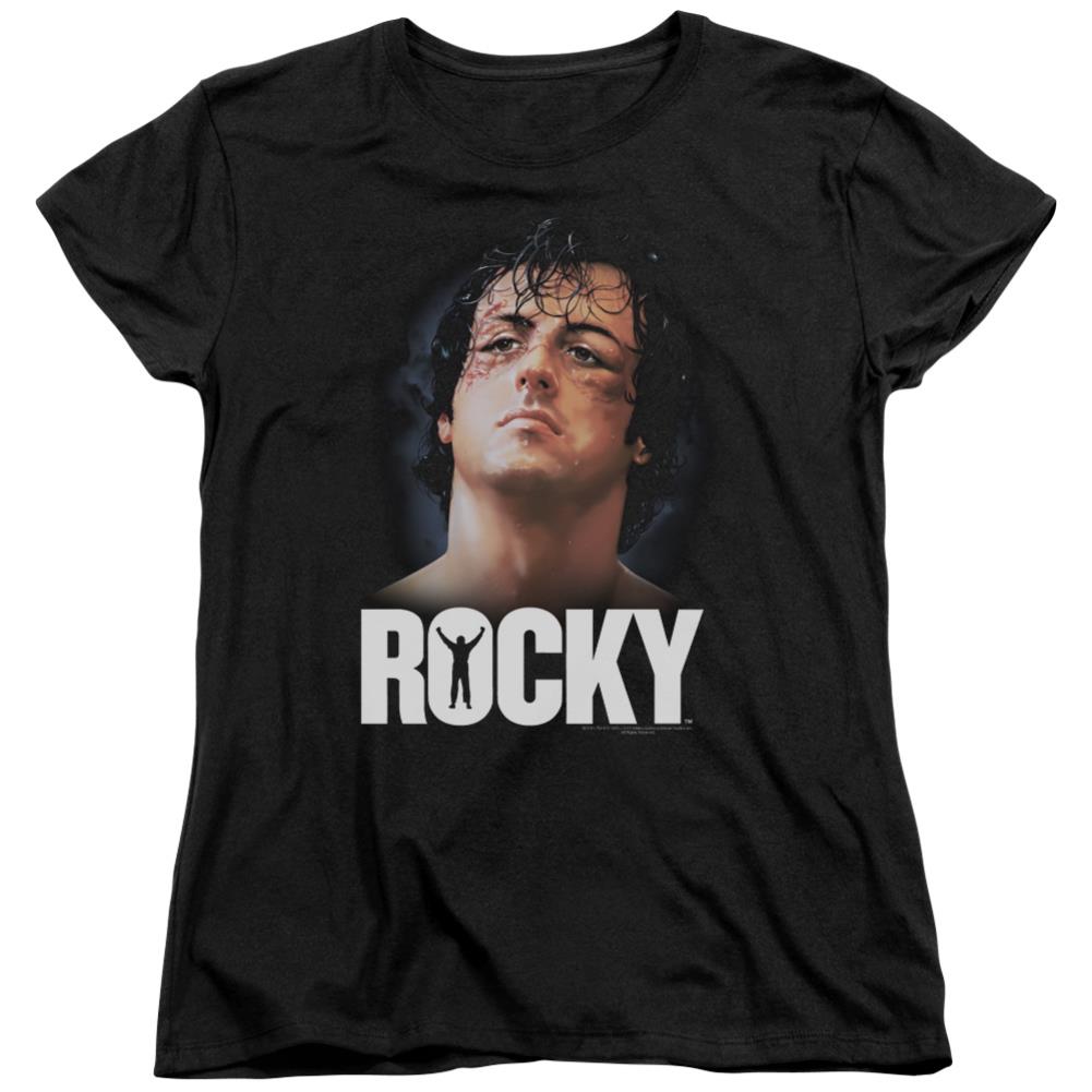 Rocky The Champ Women's 18/1 Cotton Short-Sleeve T-Shirt