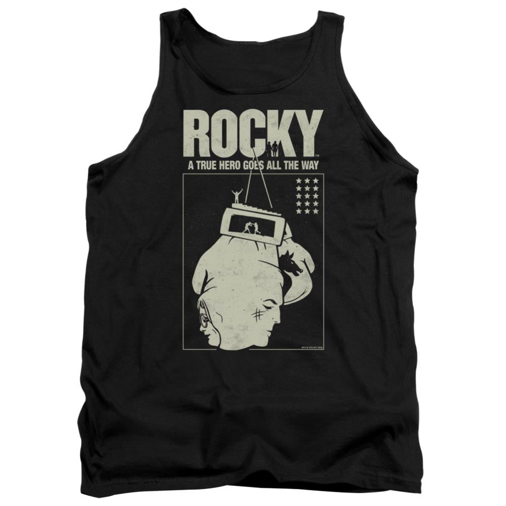 Rocky The Hero Men's 18/1 Cotton Tank Top
