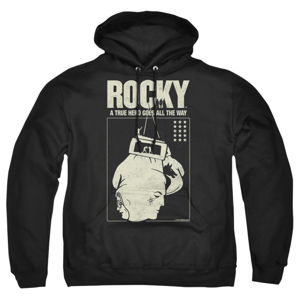 Rocky The Hero Men's Pull-Over 75 25 Poly Hoodie