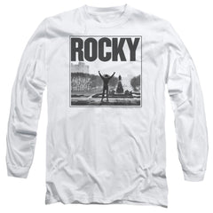 Rocky Top Of The Stairs Men's 18/1 Cotton Long-Sleeve T-Shirt