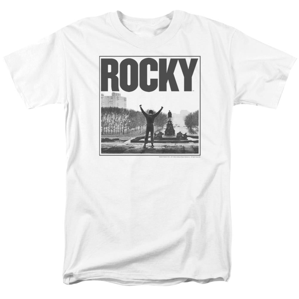 Rocky Top Of The Stairs Men's 18/1 Cotton Short-Sleeve T-Shirt