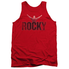 Rocky Victory Distressed Men's 18/1 Cotton Tank Top