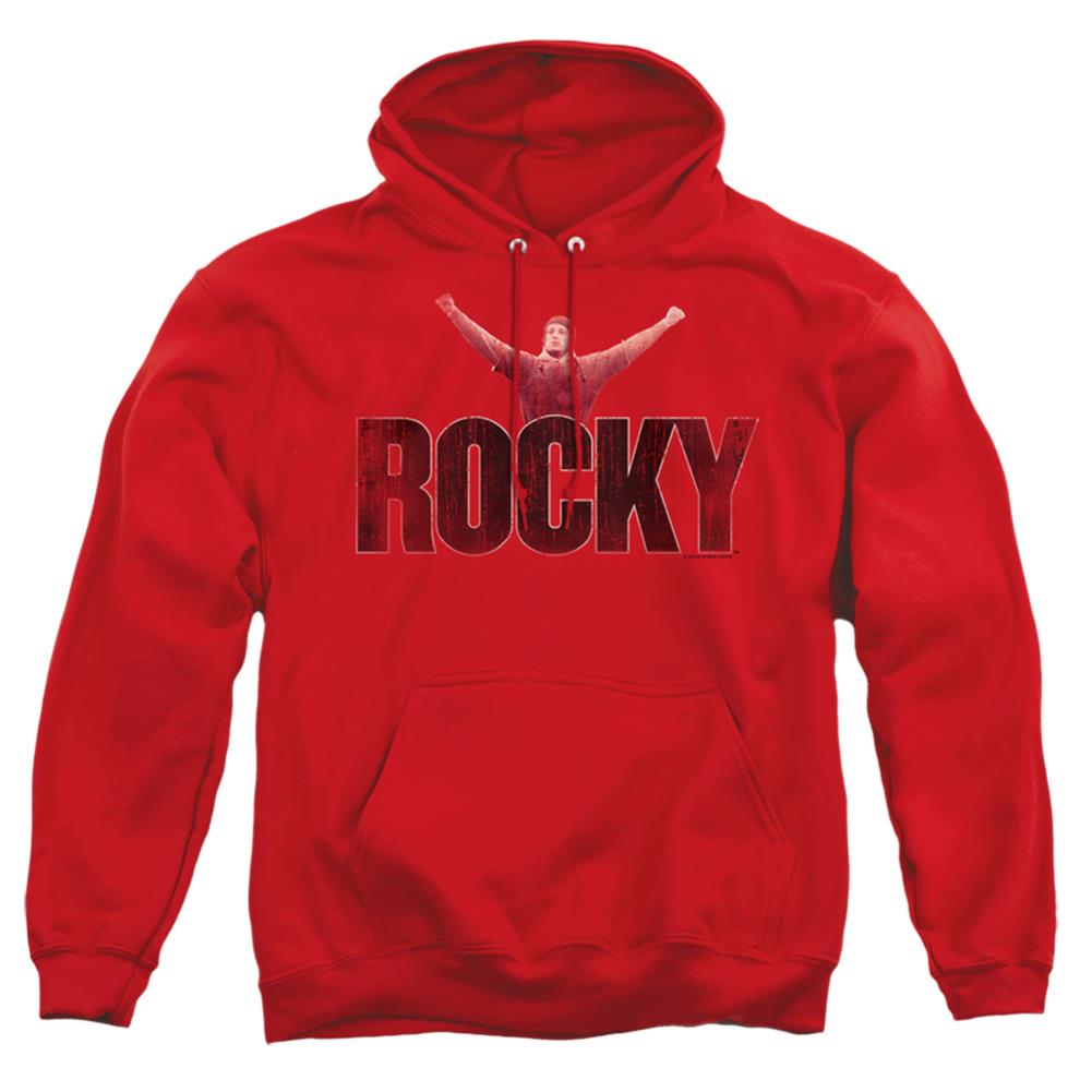 Rocky Victory Distressed Men's Pull-Over 75 25 Poly Hoodie