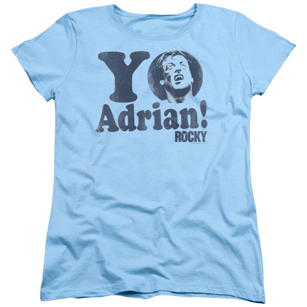 Rocky Yo Adrian Women's 18/1 Cotton Short-Sleeve T-Shirt