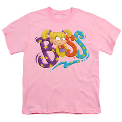 Rugrats Angelica Is Boss Youth 18/1 100% Cotton Short-Sleeve T-Shirt